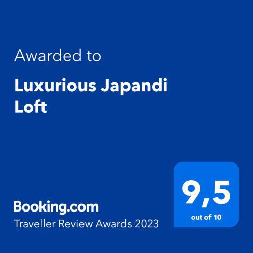 Luxurious Japandi Loft