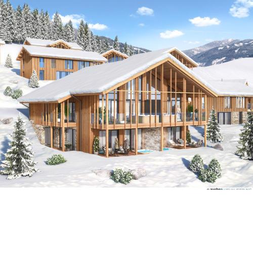 Luxurious suite near Hauser Kaibling with bubble bath