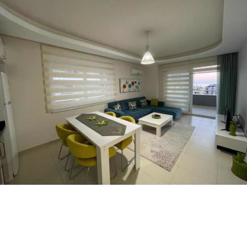 LUXURY 1+1 with pool, sauna 200m to the beach