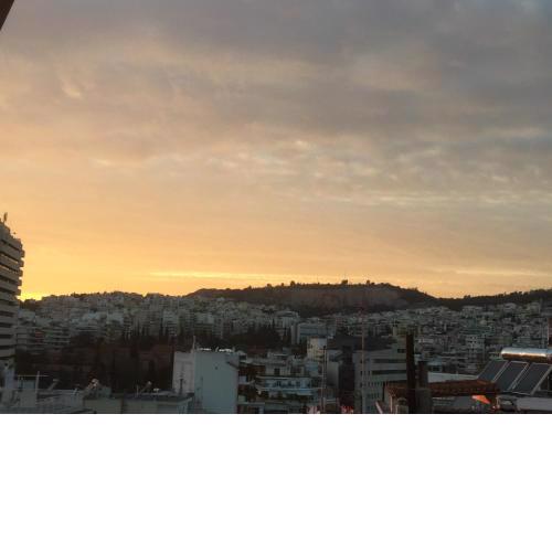 Luxury apartment near metro-Athens view