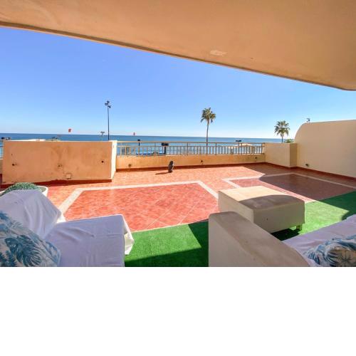 luxury apartments front the beach