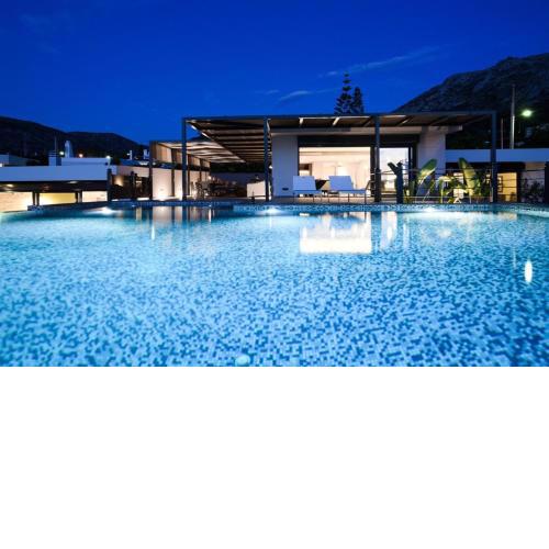 Luxury Beachfront Villa Selenia Platinum in Sounio