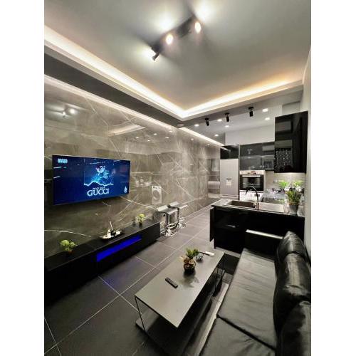 Luxury Black Interior Apartment
