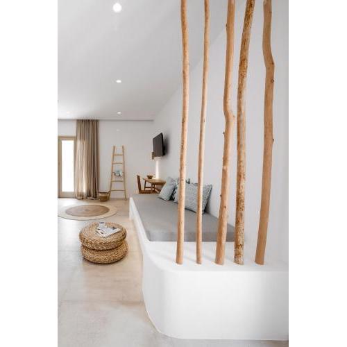 Luxury Milos Apartment Superior Suite 1 Bedroom Well Furnished Interior Adamanta