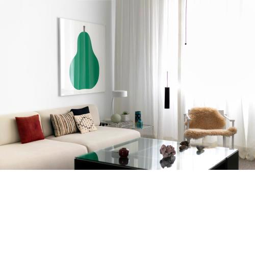 Luxury modernist design townhouse with garden