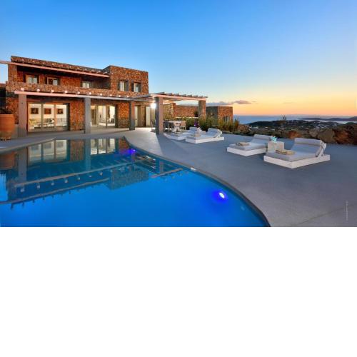 Luxury Mykonos Villa Villa Sapphire Private Pool 5 Bedrooms Kounoupas