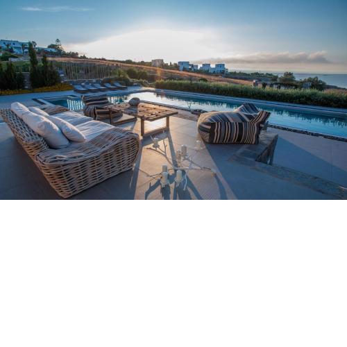 Luxury Paros Villa Sea View Villa Private Pool 4 BDR Tserdakia