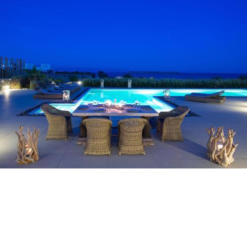 Luxury Paros Villas De Luxe Villa Sea View Private Pool 4 BDR Tserdakia