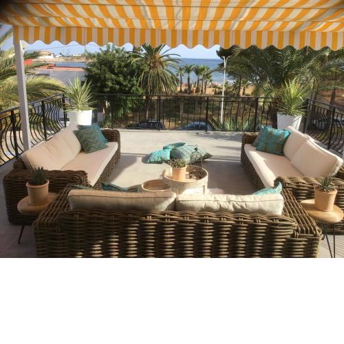 luxury penthouse less than 50 meters from the beach