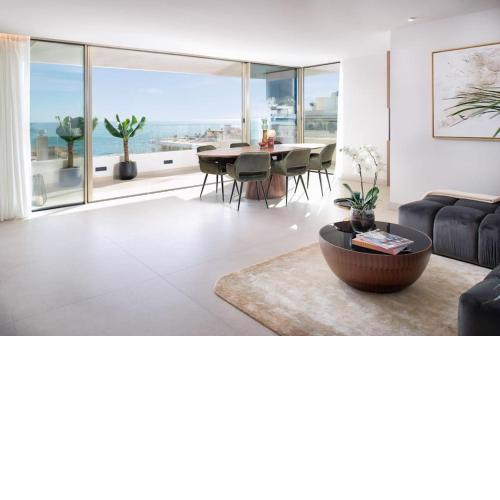 luxury penthouse with panoramic sea view