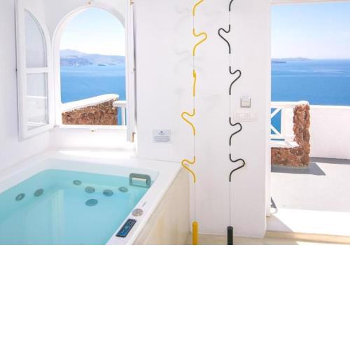 Luxury Santorini Villa Villa Cozy 1 Bedroom Indoor Plunge Pool & Caldera View Oia