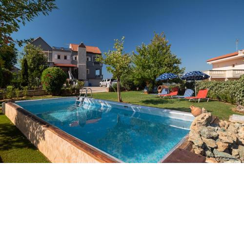 Luxury villa with private pool, gym and unique gardens