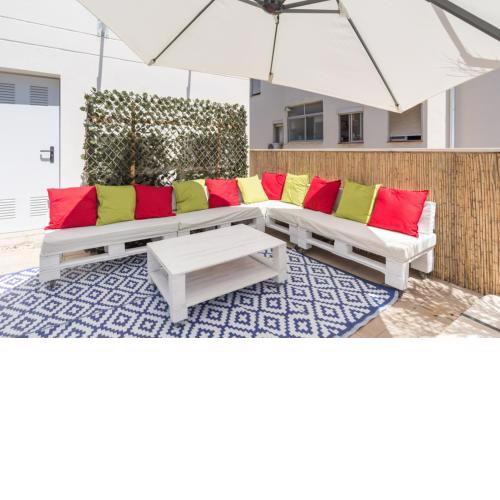 MA1B-Apt Next To City Center, 2 Chillout Areas-Palms