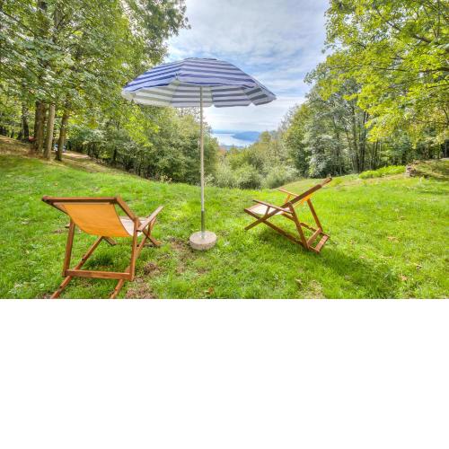 Magic Woodland Escape Lake View - Happy Rentals