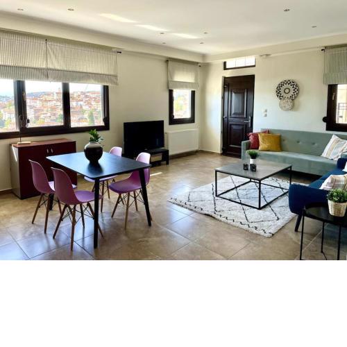 Magnificent view apartment with private garden