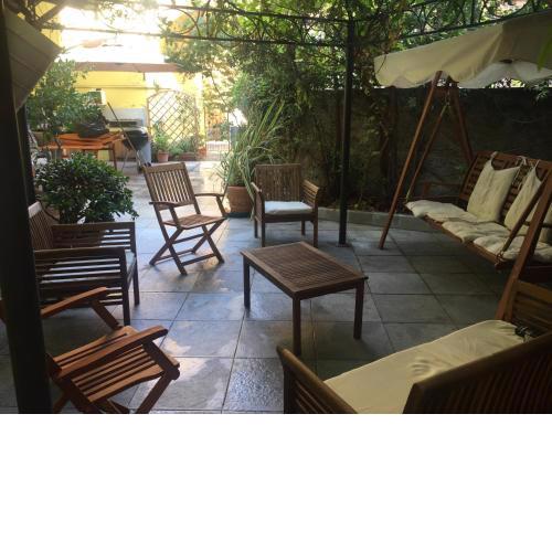 Maison de vacances avec grande terrasse ombragée