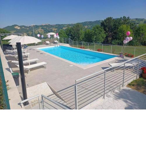 Majestic holiday home in Montefalcone Appennino with garden
