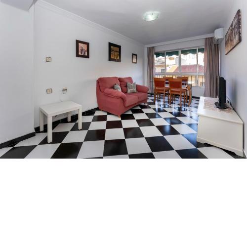 Malaga downtown and beach apartment