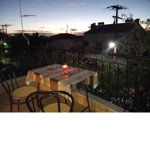 Manolia's summer apartment.