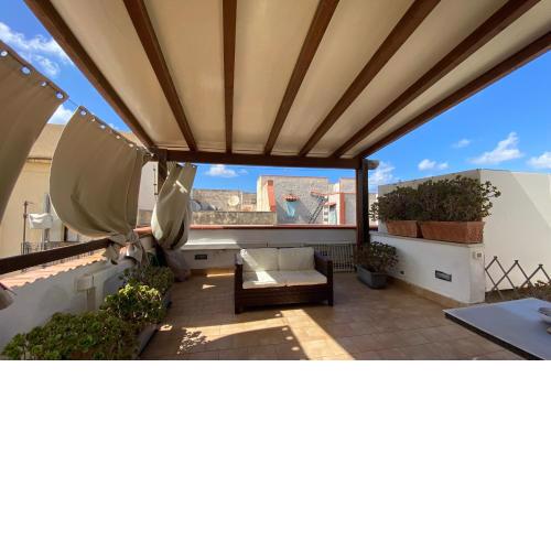 Mansarda con terrazzo