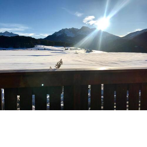 Mansarda con vista sulle Dolomiti