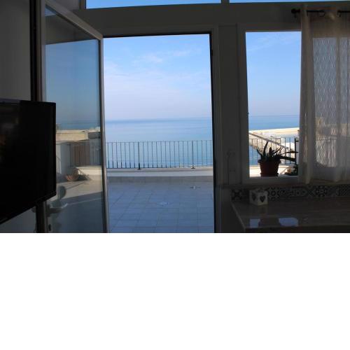 Mansarda Sole ed ombra terrazza vista mare