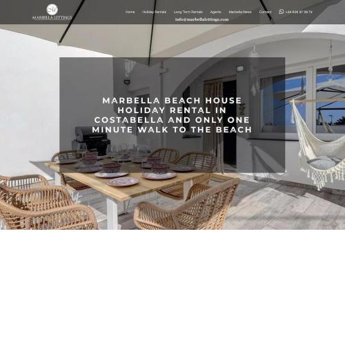 Marbella Beach House Holiday Rental Costabella