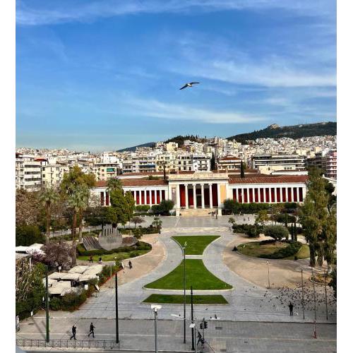 MARNIS- View of the Archeological museum_ Athens Greece