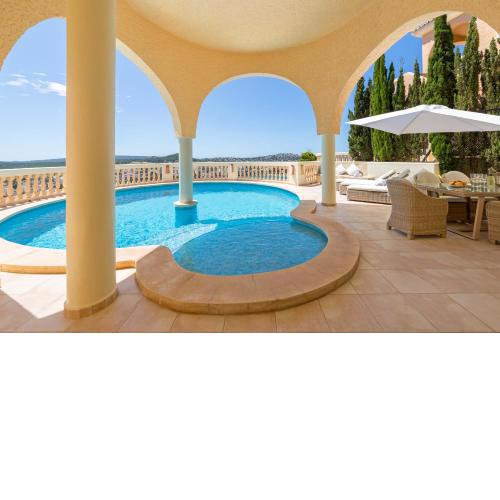 Meerblick Villa "Buena Vista" in Santa Ponsa, Mallorca