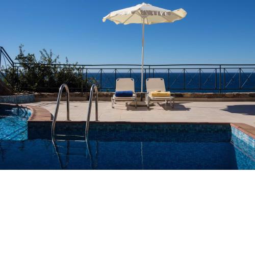 Meliti Sunset View & Private Pool Villa with Jacuzzi 4 Couples