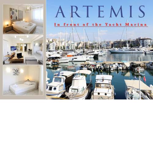 MELMA PROPERTIES- ARTEMIS lower ground apartment in front of the Yacht Marina