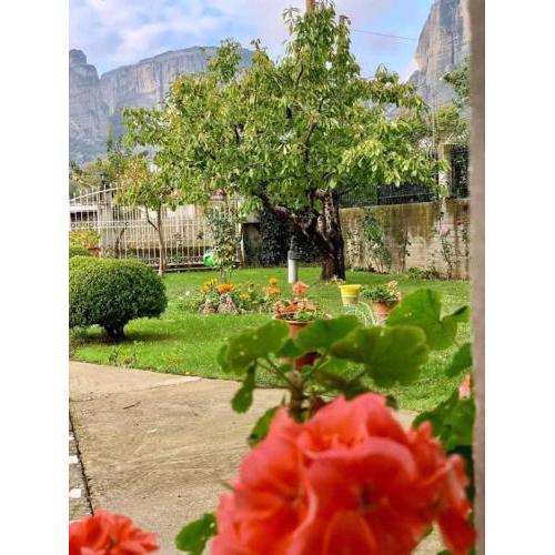 Meteora view garden