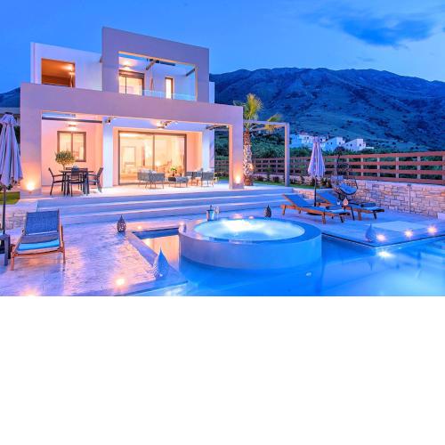 Minoas Villas Heated Pool