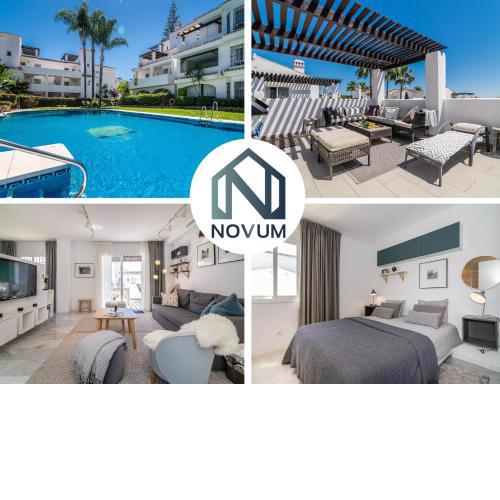 Modern 2 Bedroom Penthouse w/ Terrace, Pool & BBQ