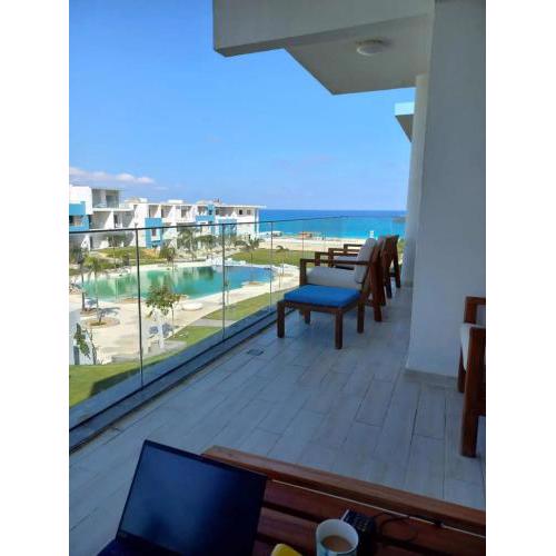 Modern 2 Bedrooms Serviced Apartment - Pool & Sea View