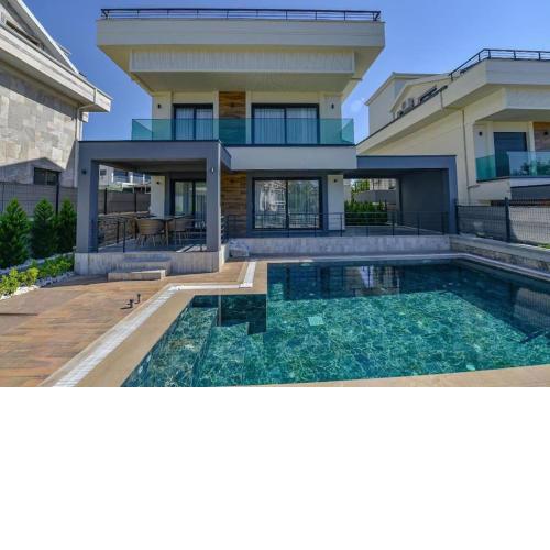 Modern Architecture and Pool Villa for 8 People in Fethiye, Foça - Awz196