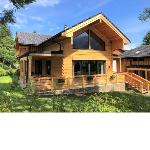 Modern wooden chalet in Tauplitz Styria with sauna