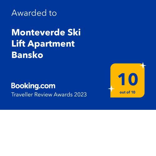 Monteverde Ski Lift Apartment Bansko