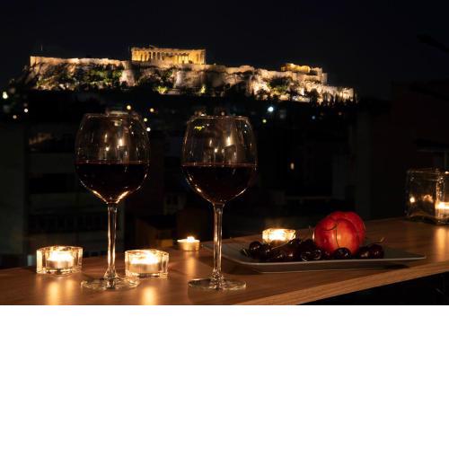 Mosaics Astonishing Acropolis view Aprtm