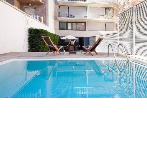 My Space Barcelona Private Pool Garden