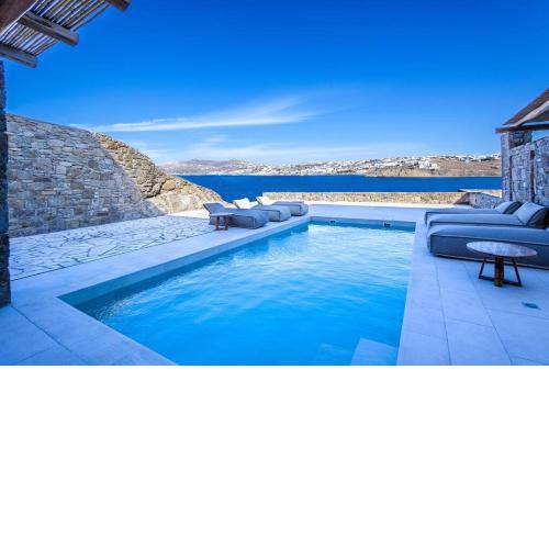 Myko Villa with private heated pool