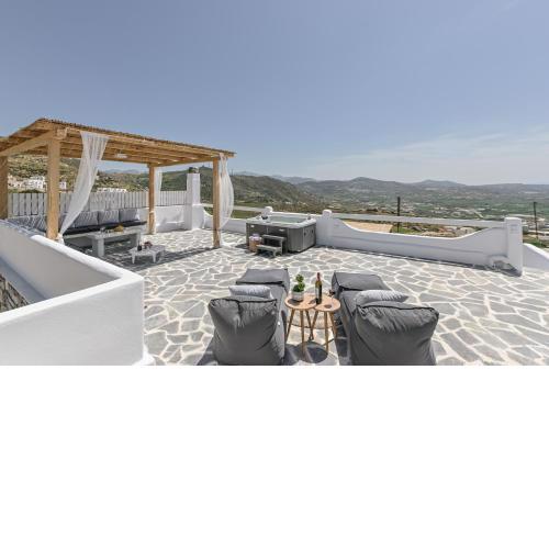 Naxos Pantheon House Panoramic View