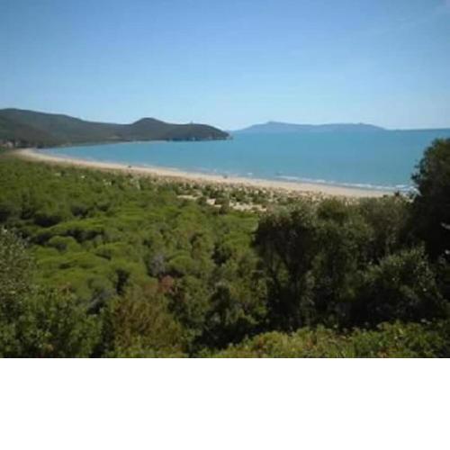 Near the beach flat with terrace in typical hilltop village