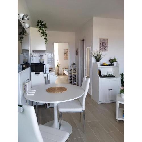 Neu renoviertes, hübsches und gemütliches Appartement mit Balkon und Meerblick