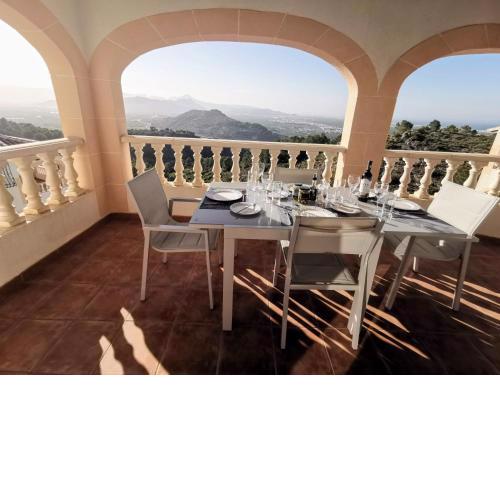 "NEW LISTING" - Detached hillside Villa near Oliva with stunning vistas