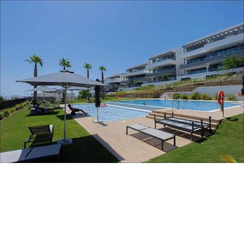 New modern apart.In Estepona/3BEDRMS/Gym/Sea Views