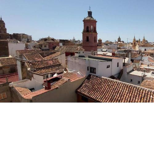 New studio in Malaga with views and very quiet