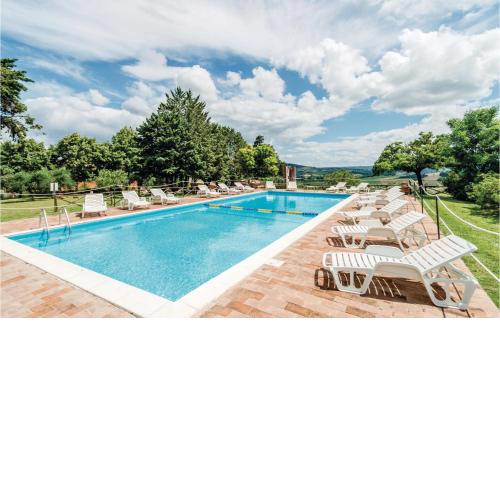 Nice apartment in Castiglione d,Lago PG with 1 Bedrooms, WiFi and Outdoor swimming pool