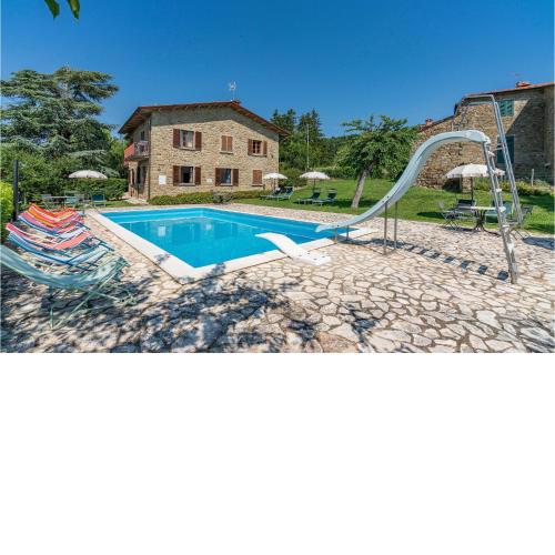 Nice apartment in Cortona AR with 1 Bedrooms, WiFi and Outdoor swimming pool