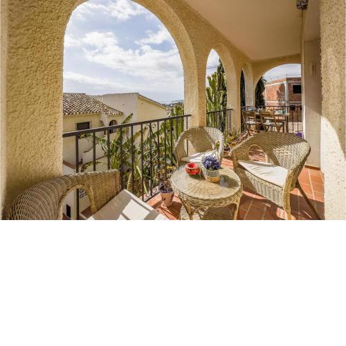 Nice apartment in Mijas with Outdoor swimming pool, WiFi and 2 Bedrooms